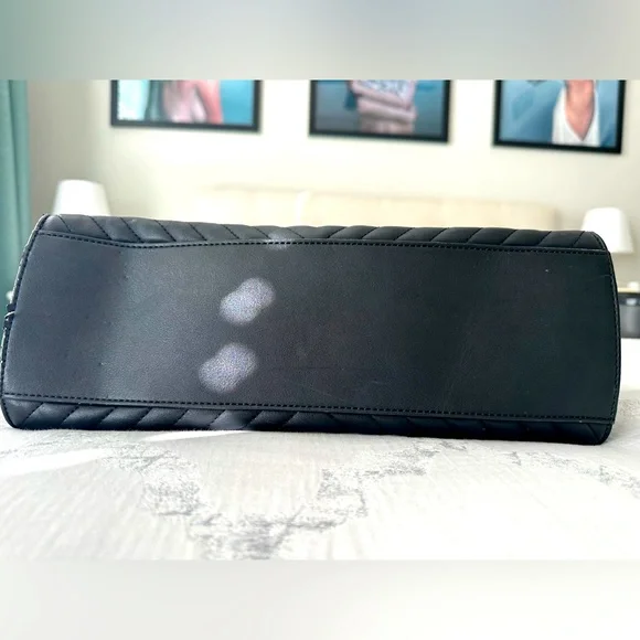ALDO black leather purse - Picture 2 of 4